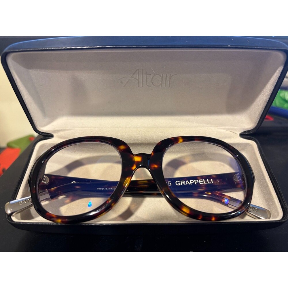 Caddis Eye Appliances Grappelli +1.25 Tortoise Reading Blue Light Readers EUC